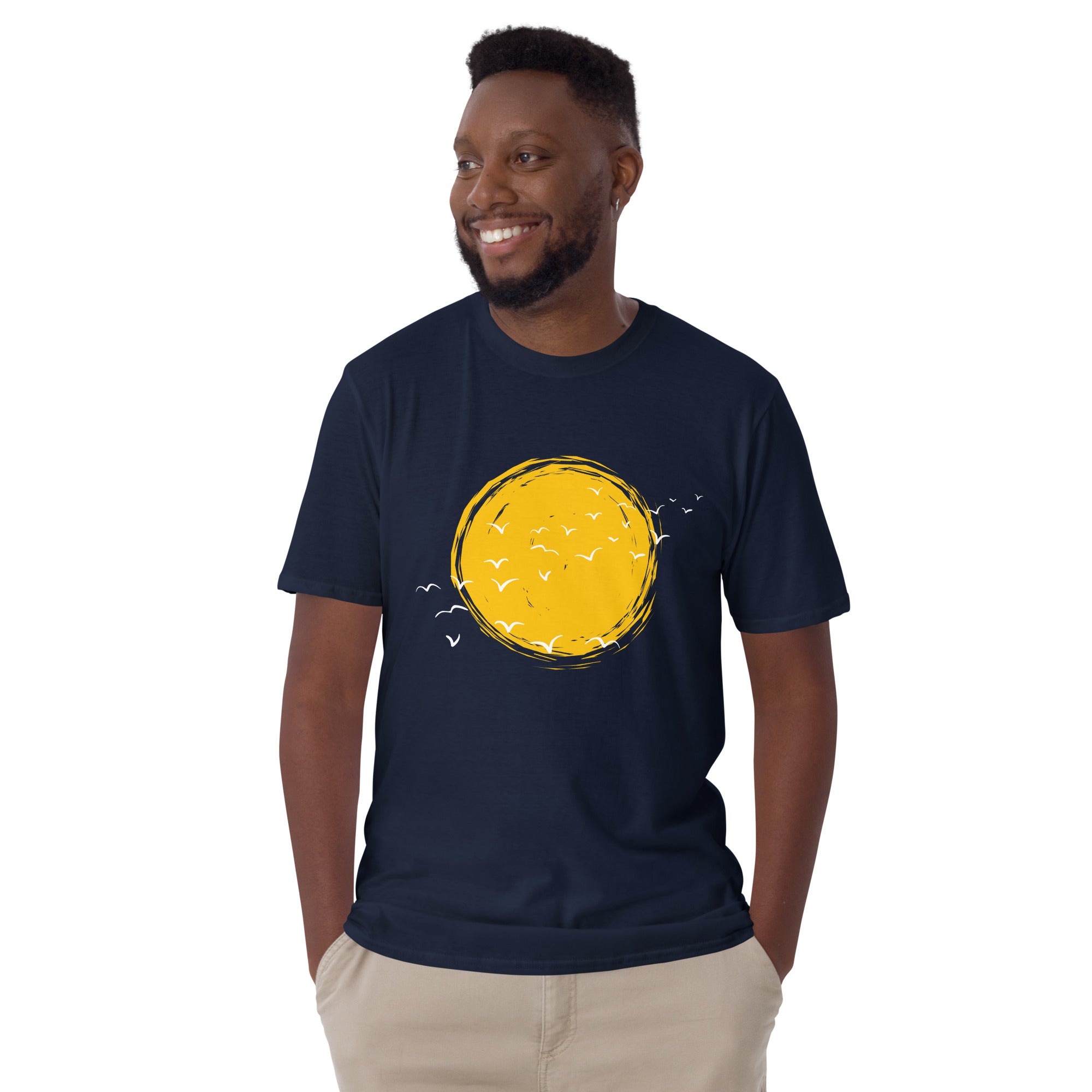 Unisex-T-Shirt "Sonnenflug"