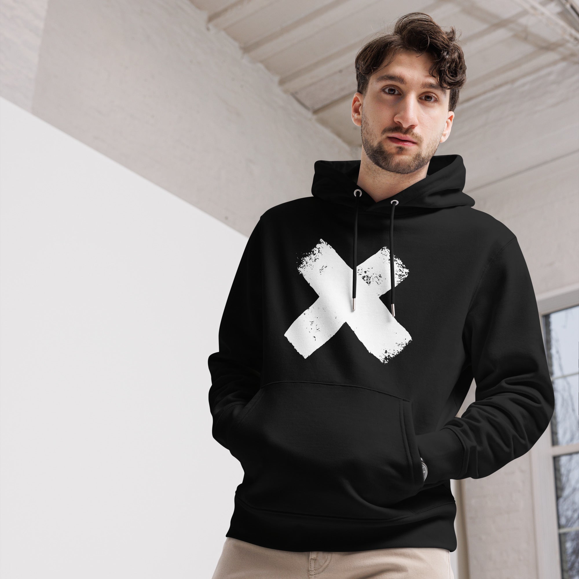 Unisex-Bio-Hoodie "X"