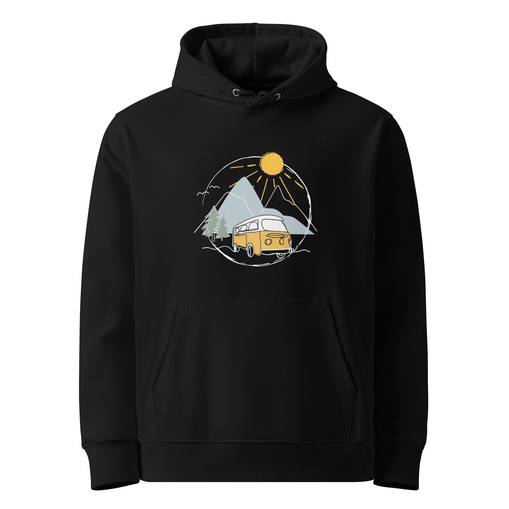 Unisex-Bio-Hoodie "Vanlife"