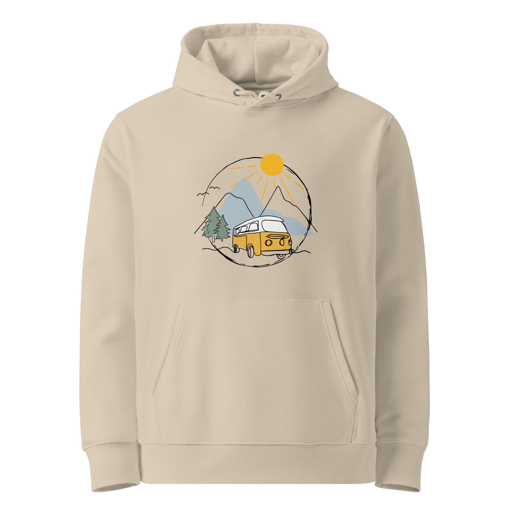 Unisex-Bio-Hoodie "Vanlife"