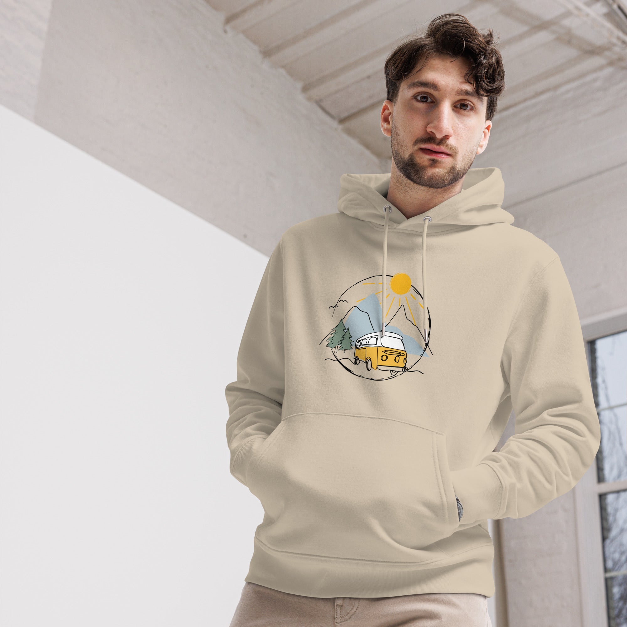 Unisex-Bio-Hoodie "Vanlife"