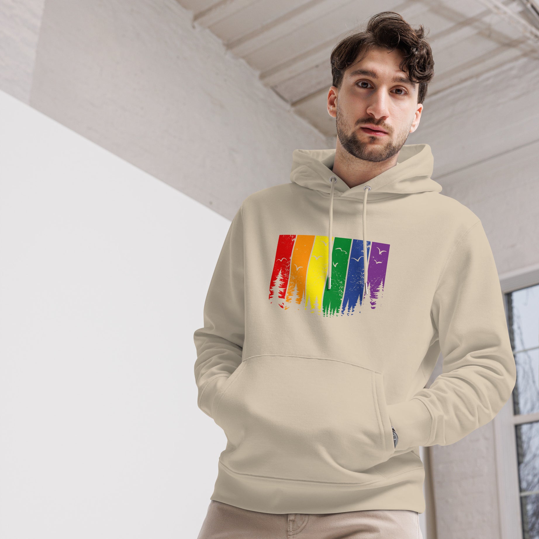 Unisex-Bio-Hoodie "Colors of Nature"