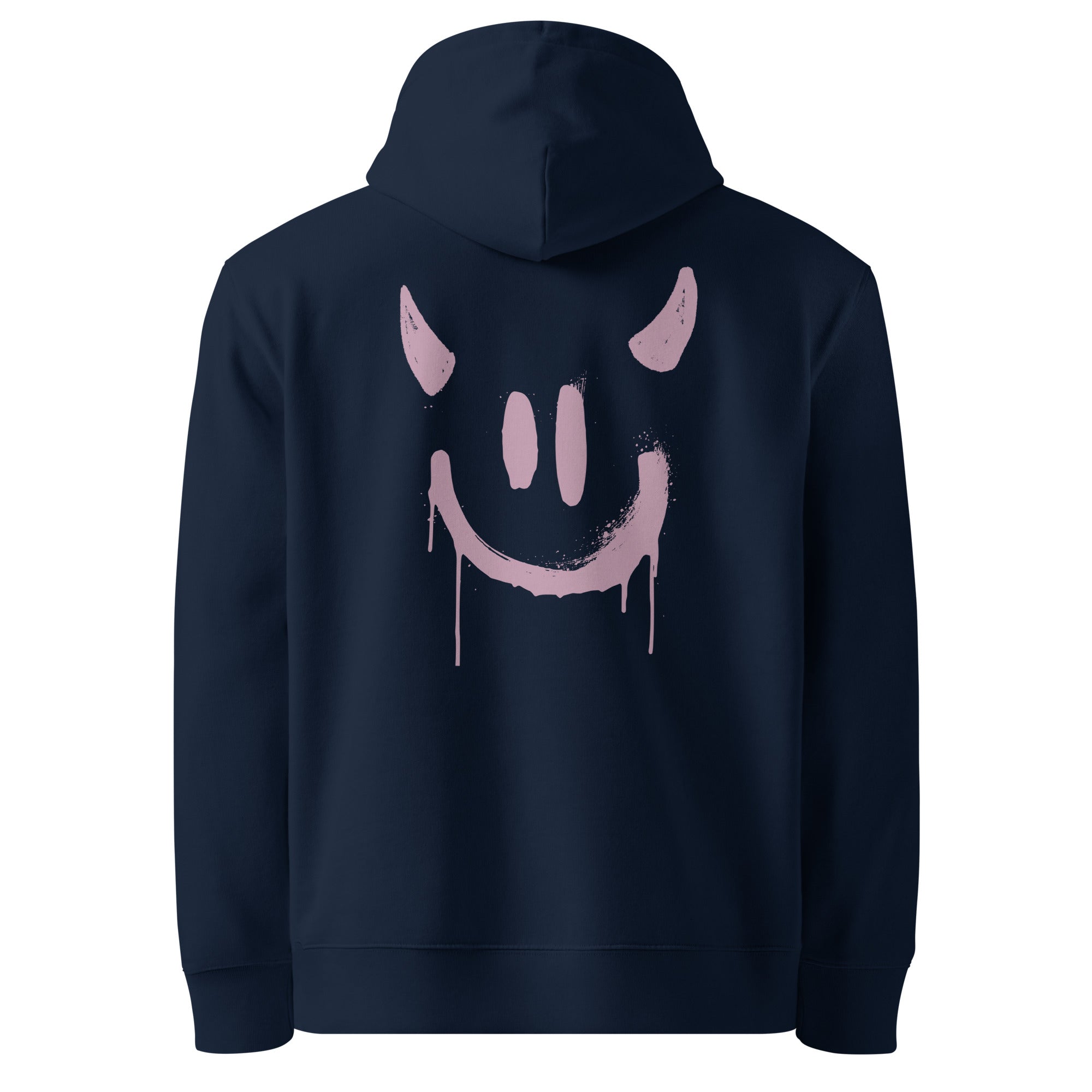 Unisex-Bio-Hoodie "Evil Smiley"