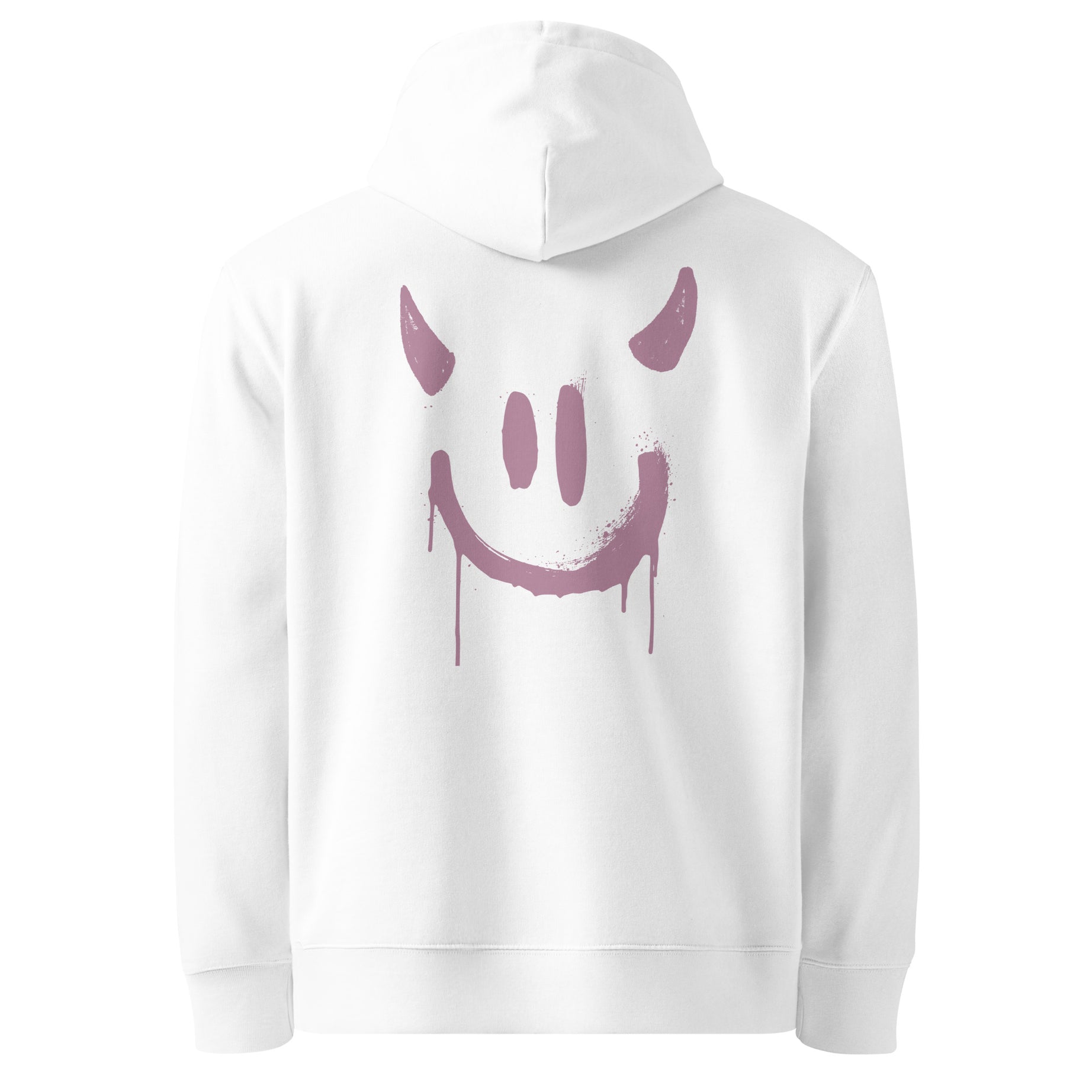 Unisex-Bio-Hoodie "Evil Smiley"