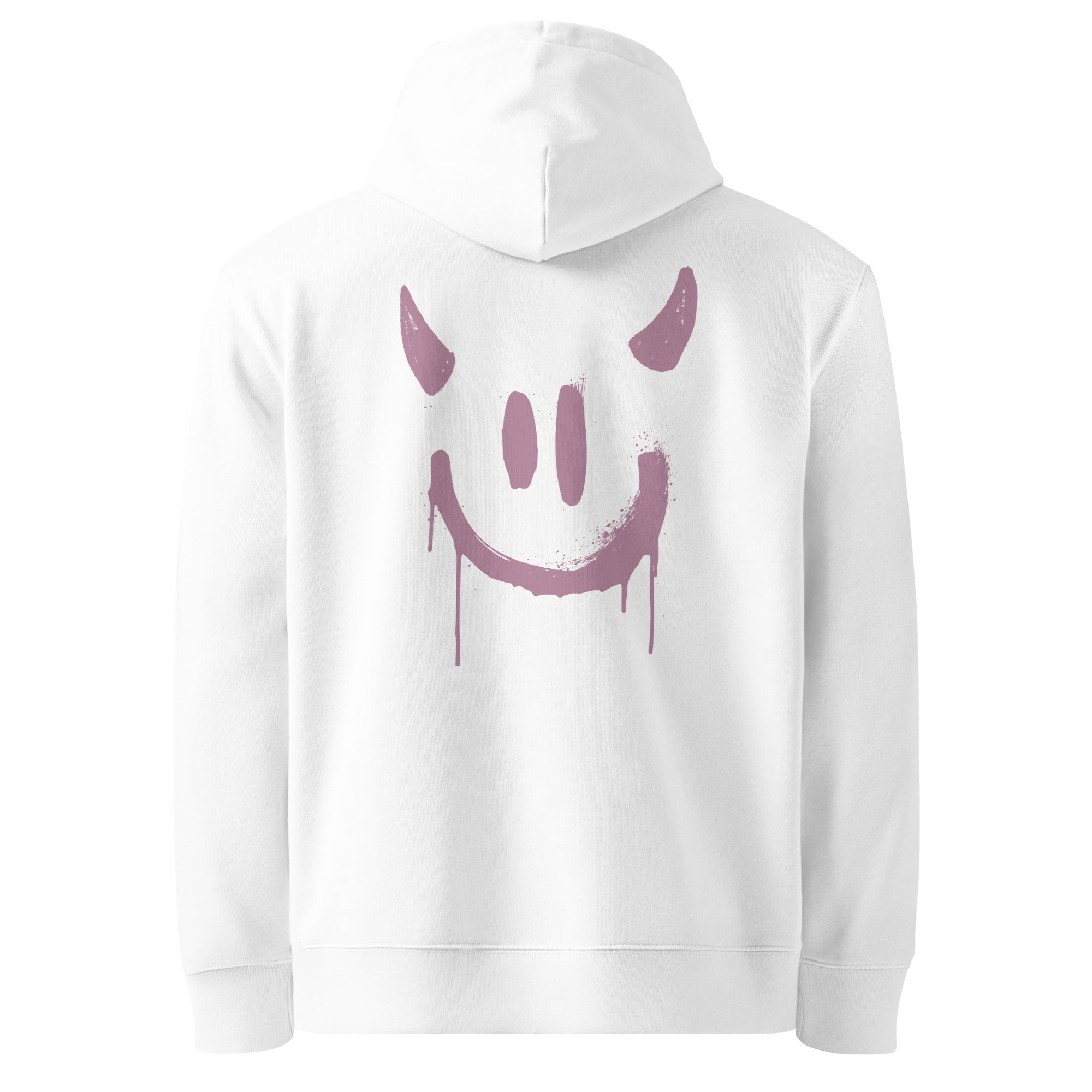 Unisex-Bio-Hoodie "Evil Smiley"
