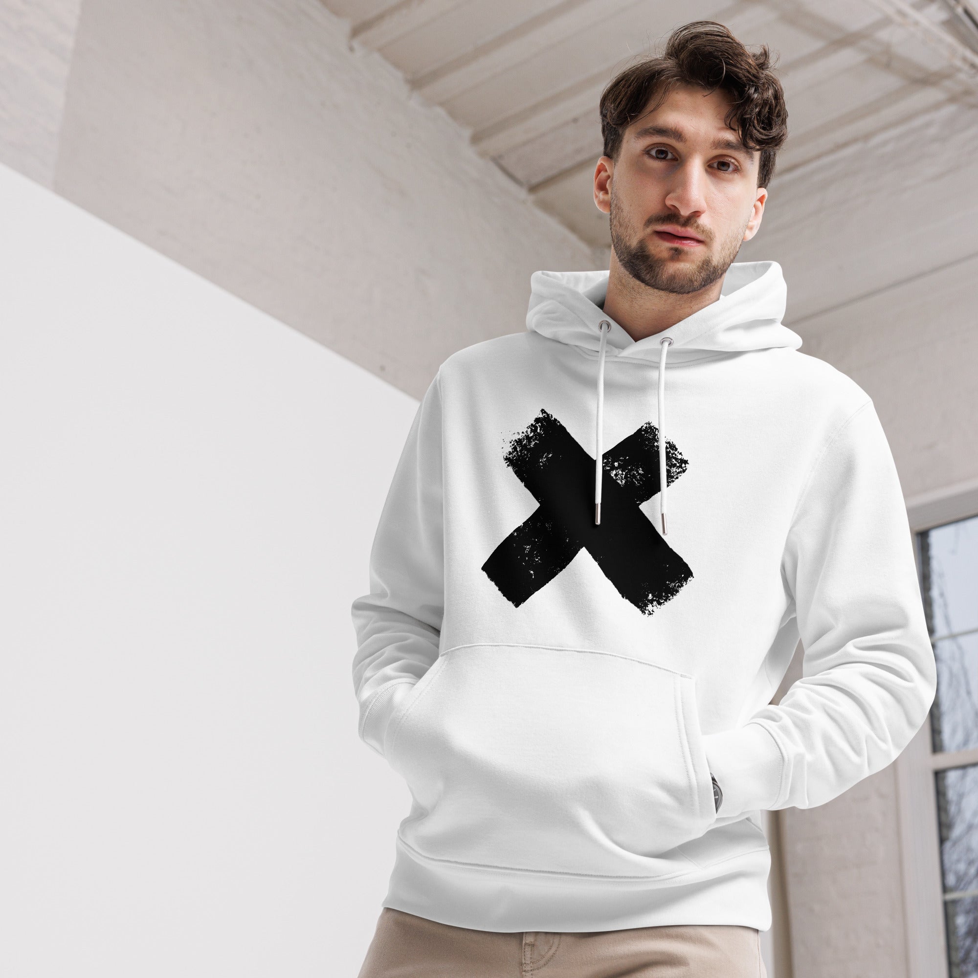 Unisex-Bio-Hoodie "X"