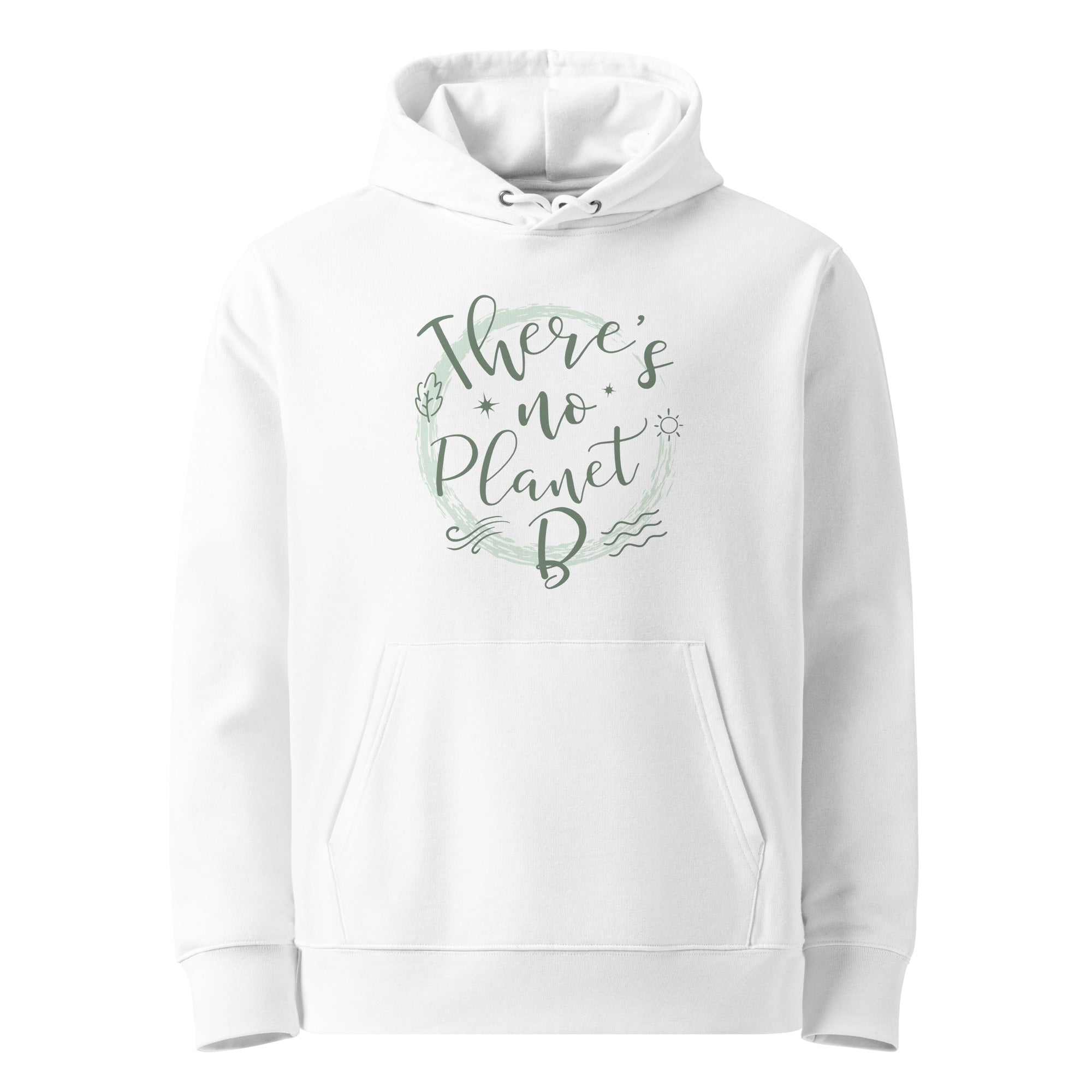 Bio-Unisex-Hoodie "There's no planet B"