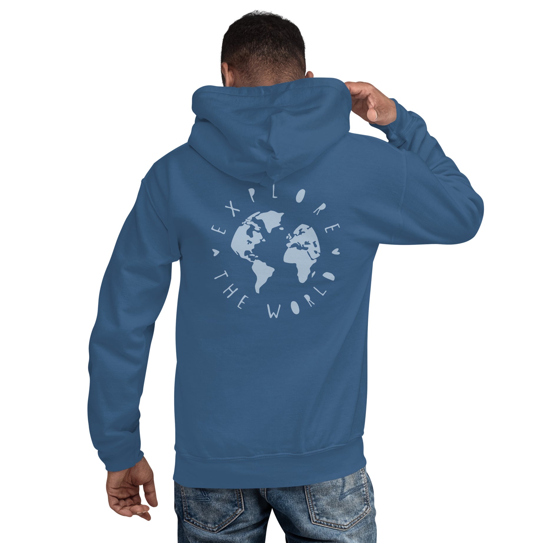 Unisex-Hoodie "Explore the world"