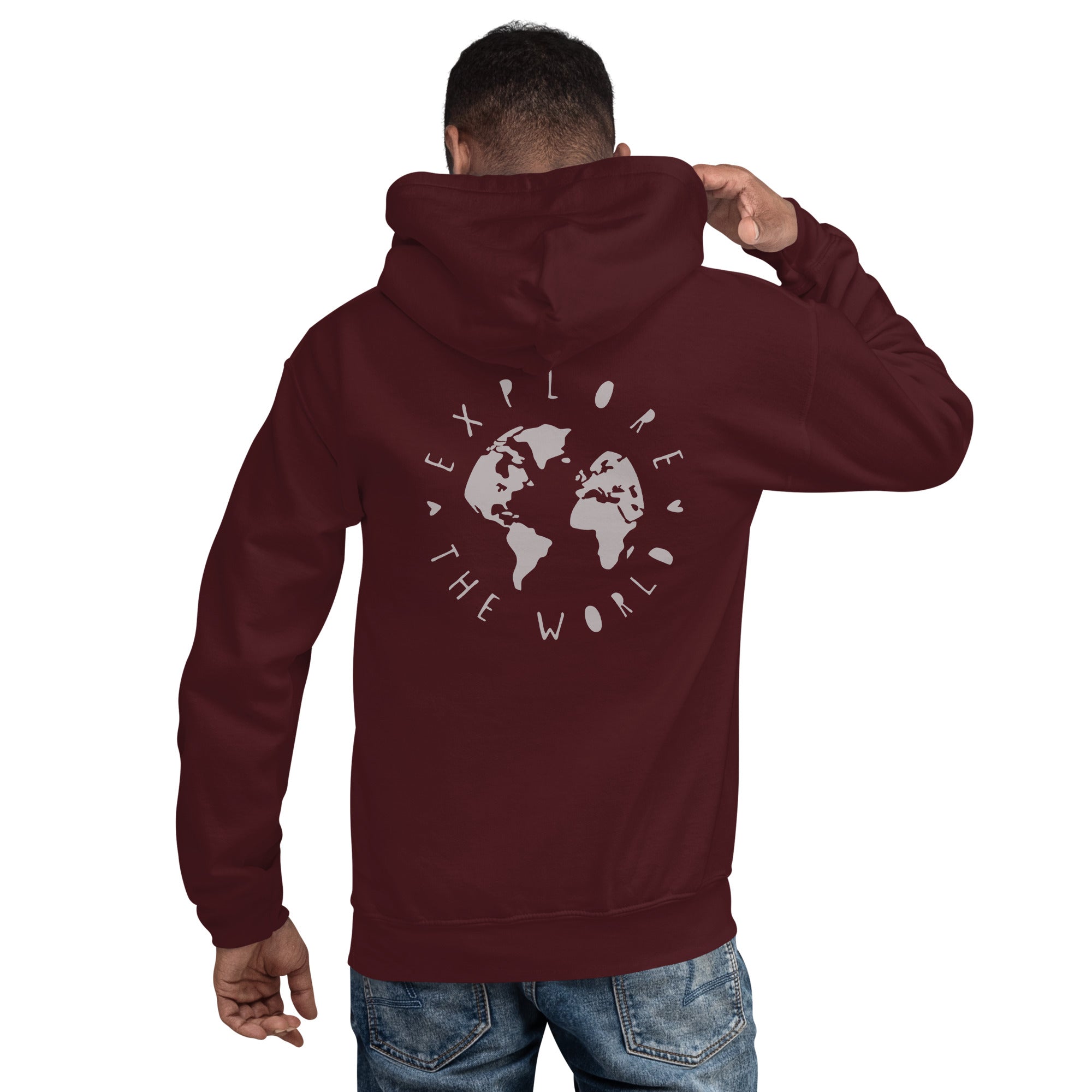 Unisex-Hoodie "Explore the world"