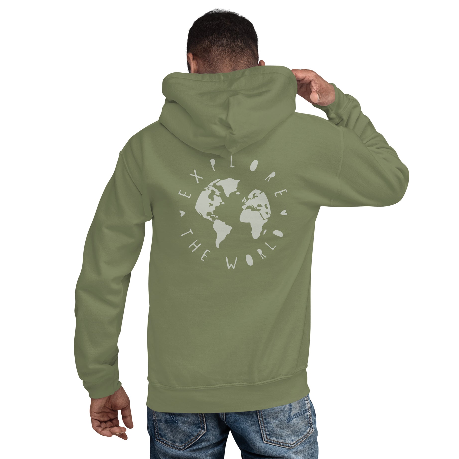 Unisex-Hoodie "Explore the world"