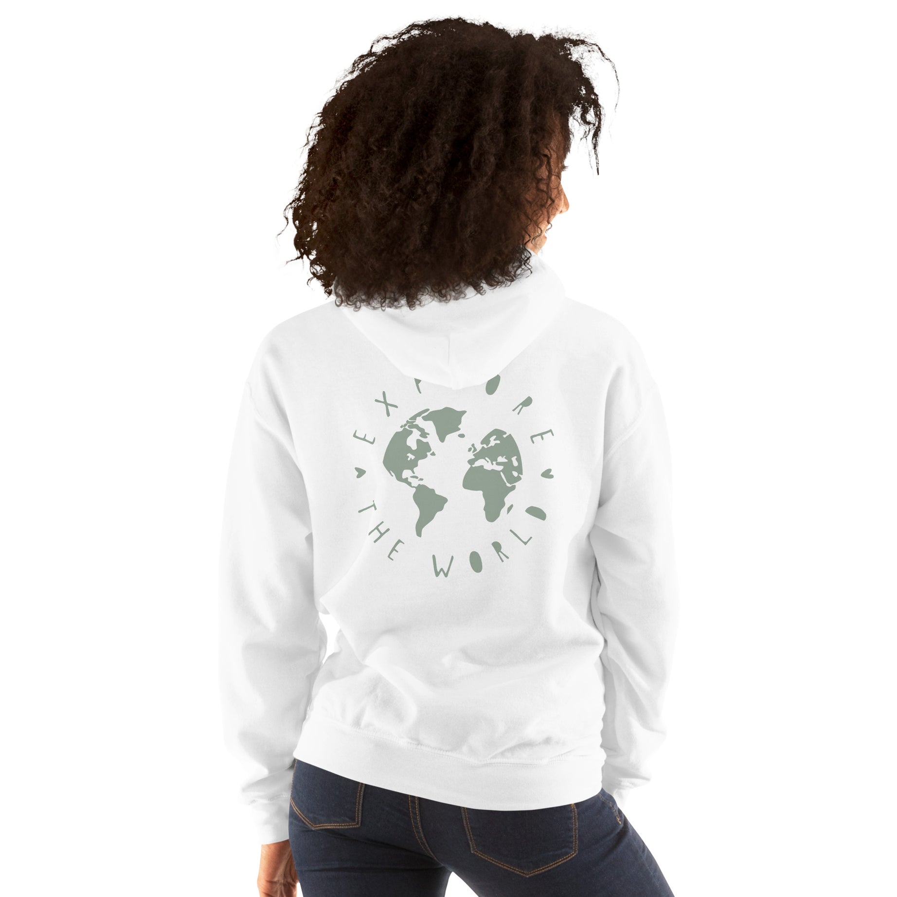Unisex-Hoodie "Explore the world"
