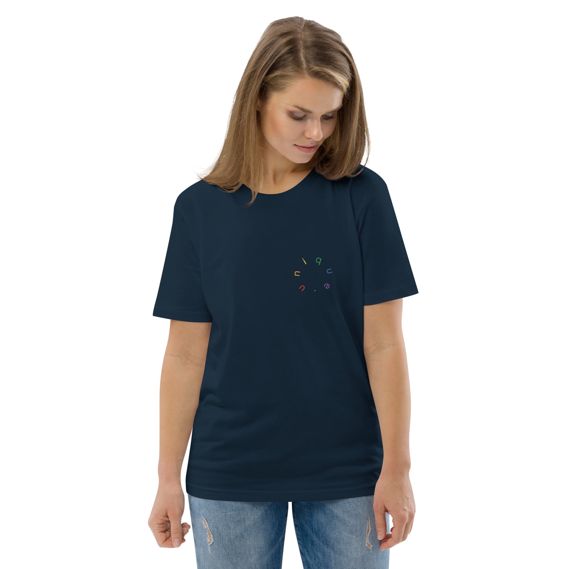 Unisex-Bio-T-Shirt "Unique Circle"