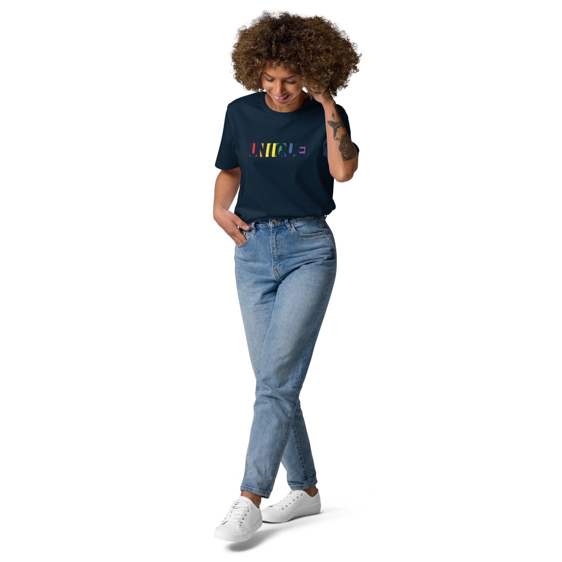 Unisex-Bio-T-Shirt "Unique decent"