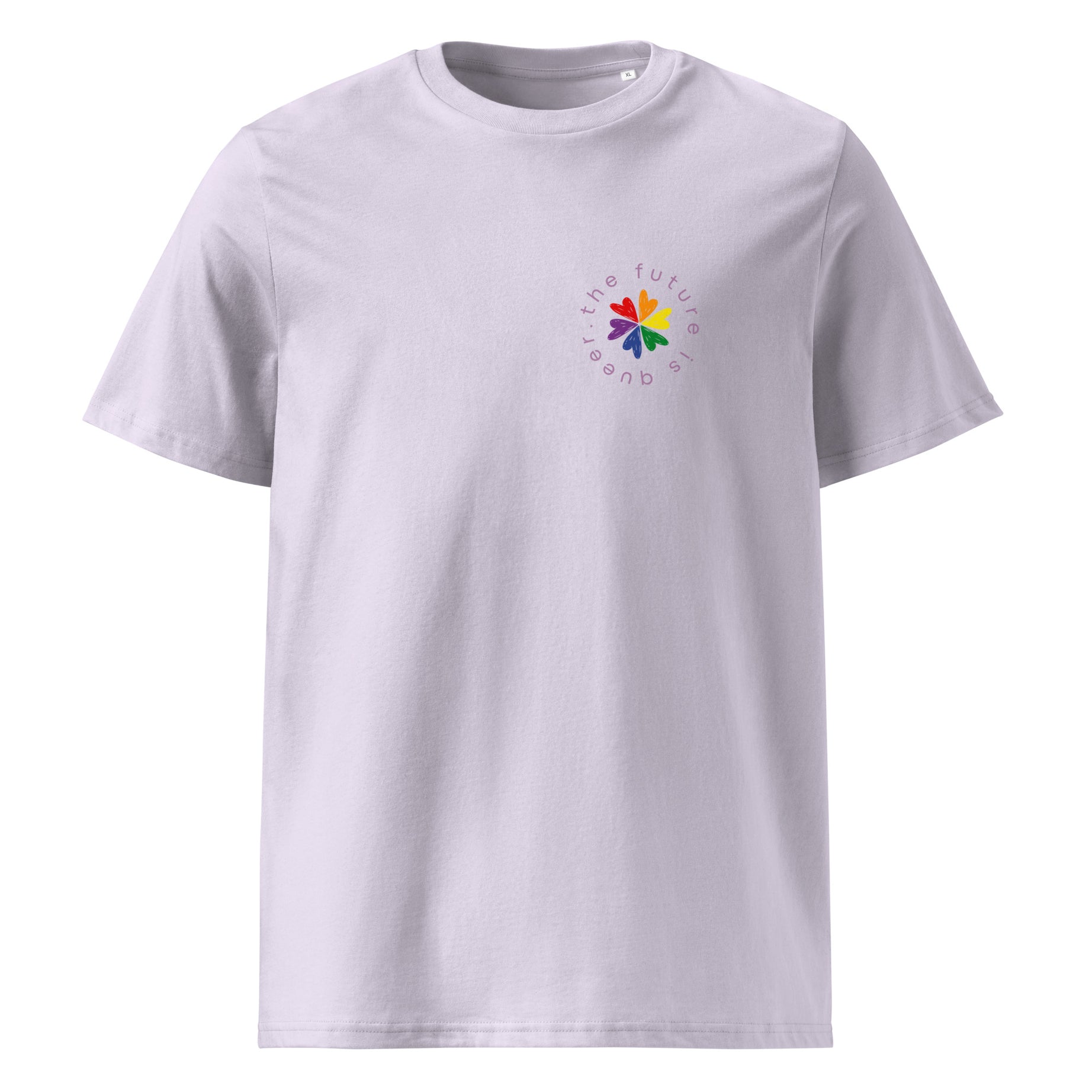 Unisex-Bio-T-Shirt "The future is queer"