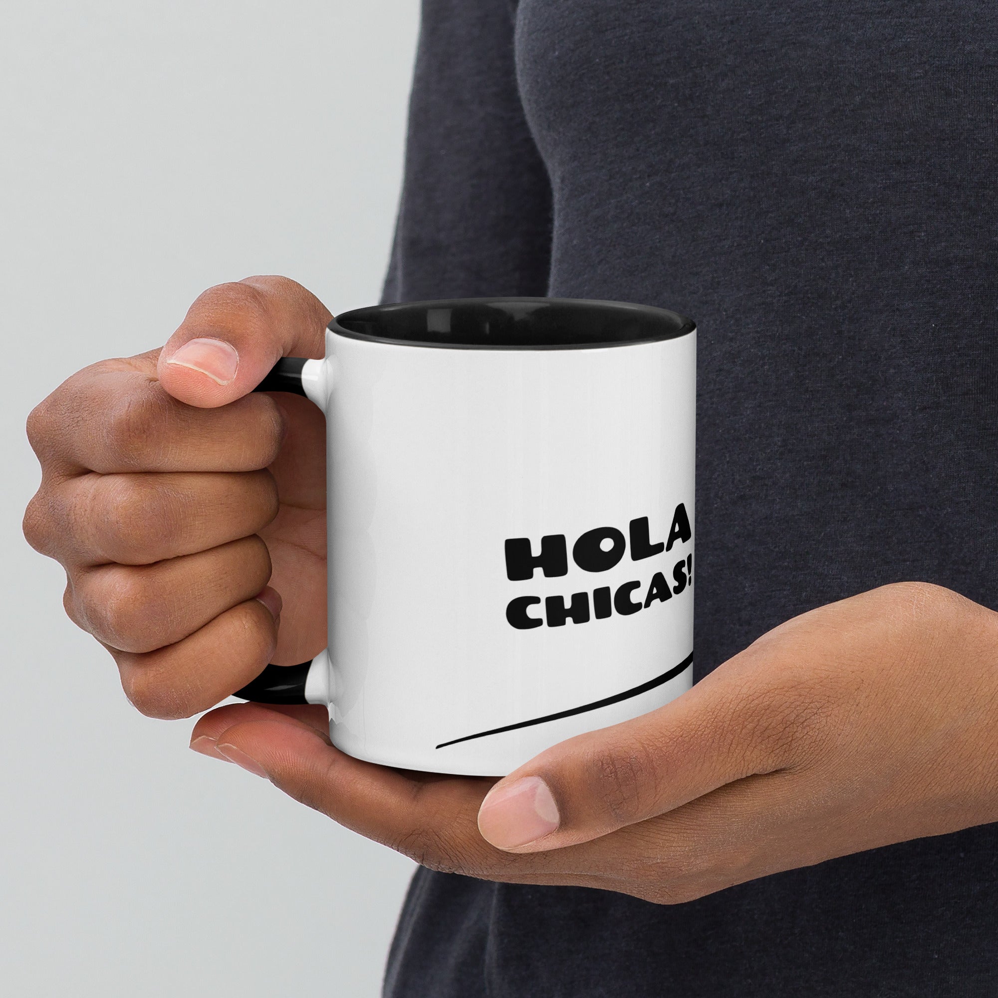 Becher „El Bohnito“ mit farbiger Innenseite