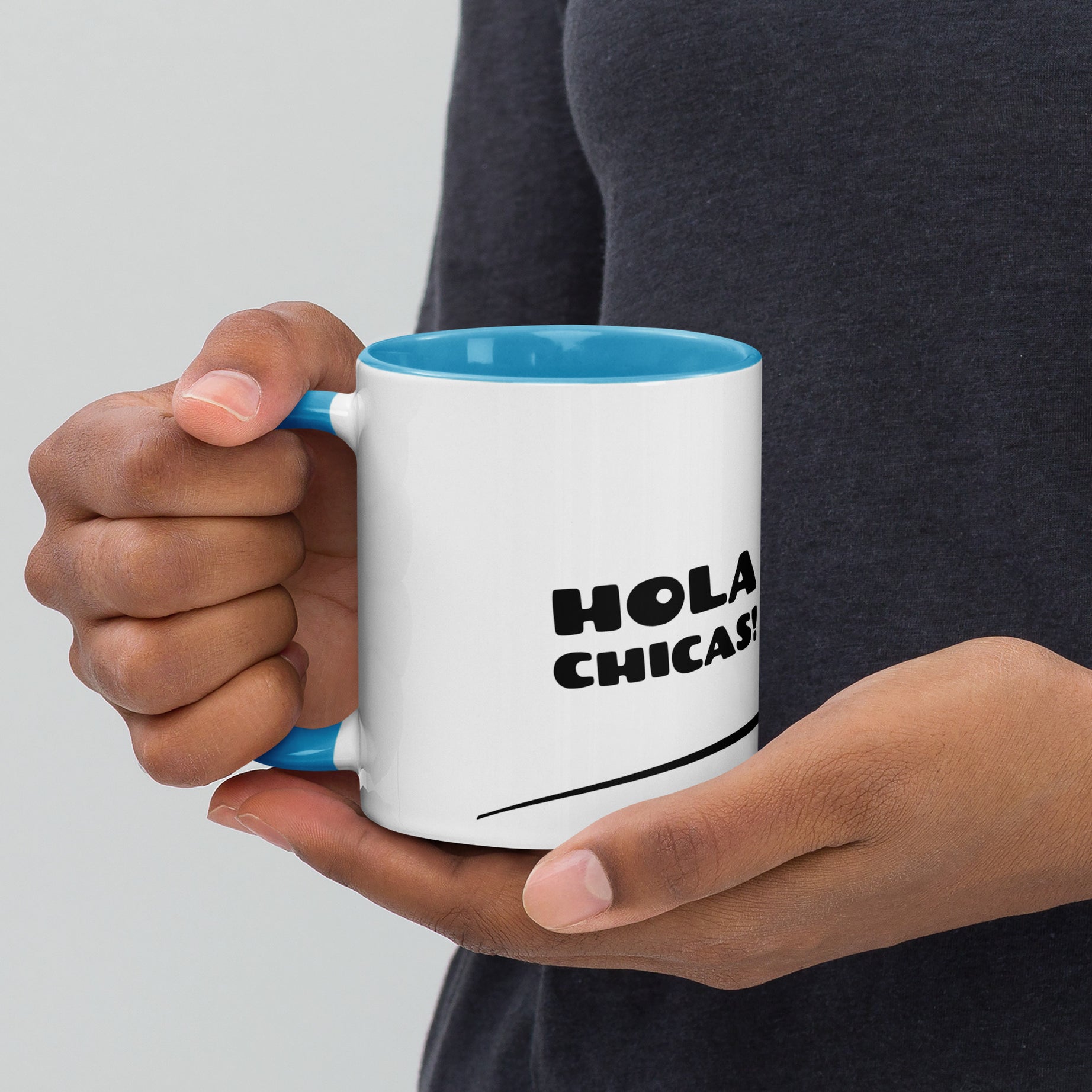 Becher „El Bohnito“ mit farbiger Innenseite