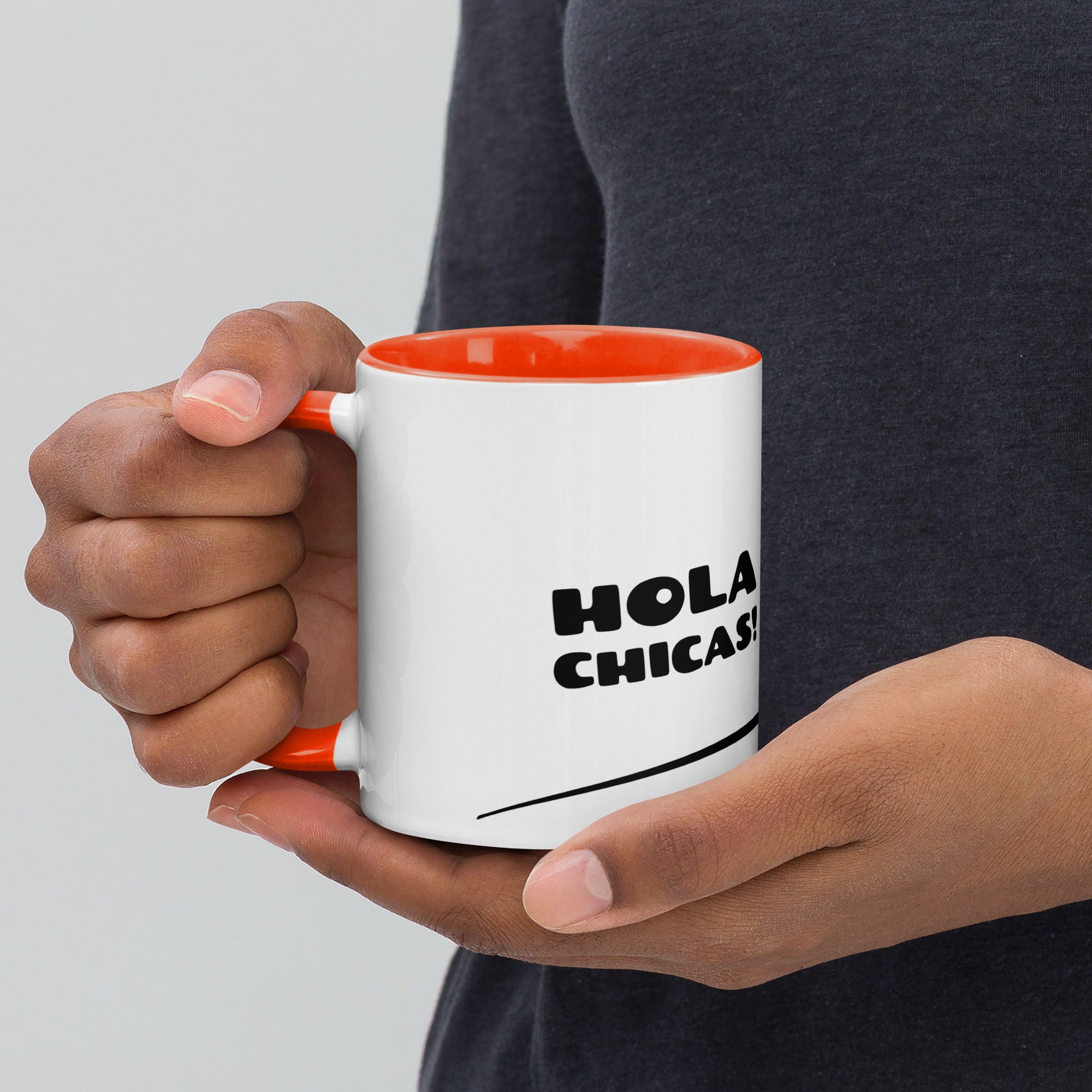 Becher „El Bohnito“ mit farbiger Innenseite