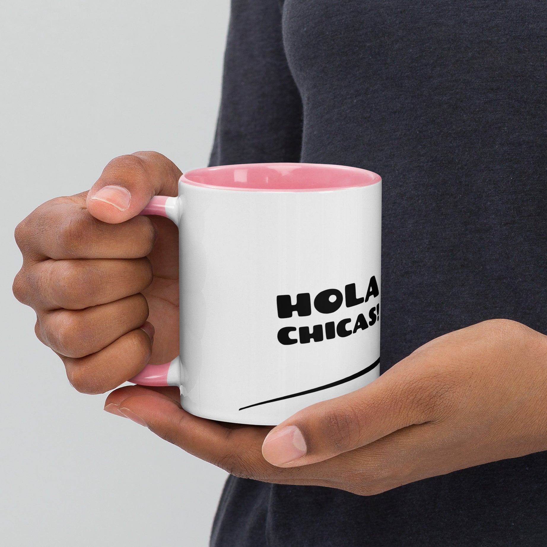 Becher „El Bohnito“ mit farbiger Innenseite