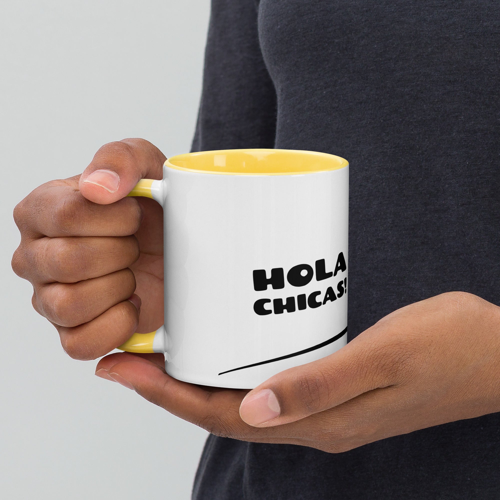 Becher „El Bohnito“ mit farbiger Innenseite